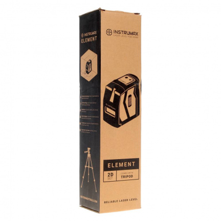 Лазерный уровень INSTRUMAX ELEMENT 2D SET