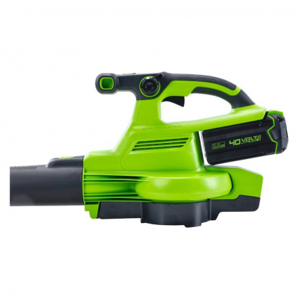 Аккумуляторная воздуходувка Greenworks GD40BVIIK5