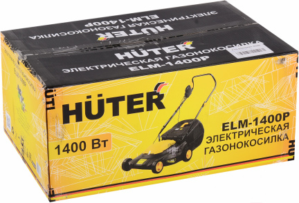 Газонокосилка электрическая HUTER ELM-1400P