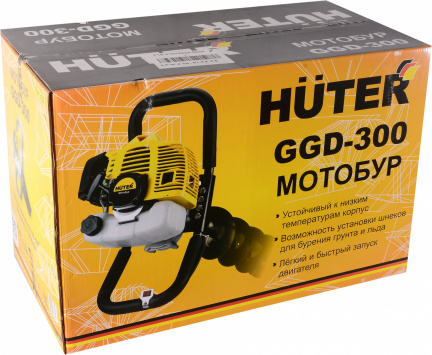 Мотобур HUTER GGD-300
