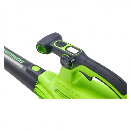 Аккумуляторная воздуходувка Greenworks GD40BVIIK5