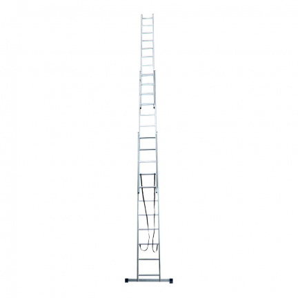 Лестница алюминиевая STAIRS трехсекционная 3x11 ступеней (AL311)