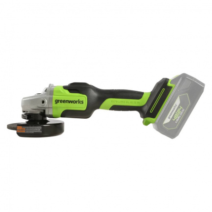 Машина шлифовальная угловая аккумуляторная Greenworks GD24AG (3200207UB)