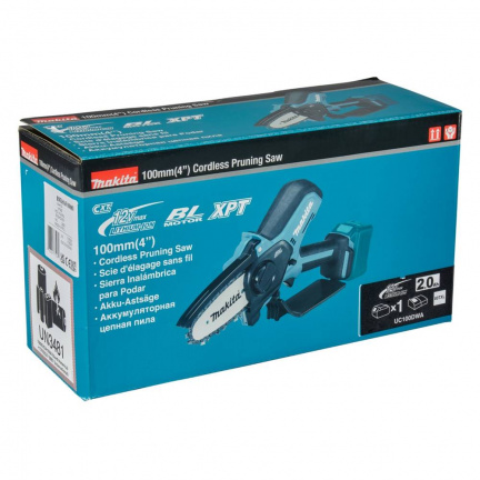 Аккумуляторная цепная пила Makita UC100DWA
