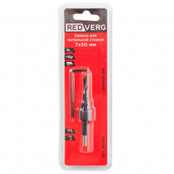 Сверло для мебельной стяжки REDVERG 7х50мм (501461)