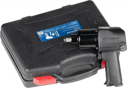 Пневмогайковерт ударный 1/2" в кейсе, 850 Нм NORDBERG ECO NP14085K