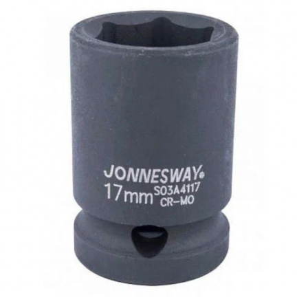 Головка торцевая Jonnesway 1/2" 17мм ударная (S03A4117)