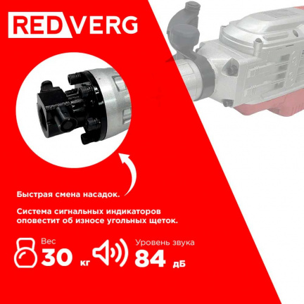 Отбойный молоток REDVERG RD-DH1700