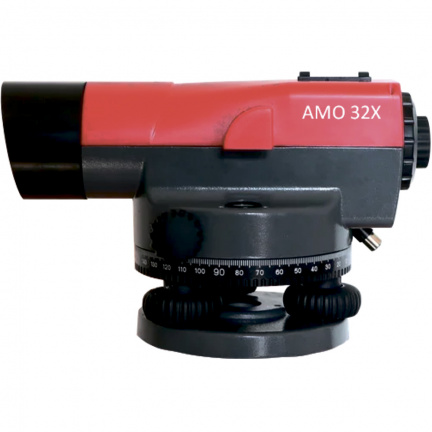 Комплект оптический нивелир AMO 32X + штатив + рейка AMO S5