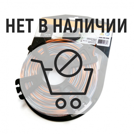 Леска для триммера Stihl 2.4мм квадратная витая 35м (9304300)