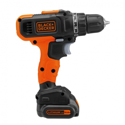 Аккумуляторная дрель-шуруповерт Black&Decker BCD7122CK