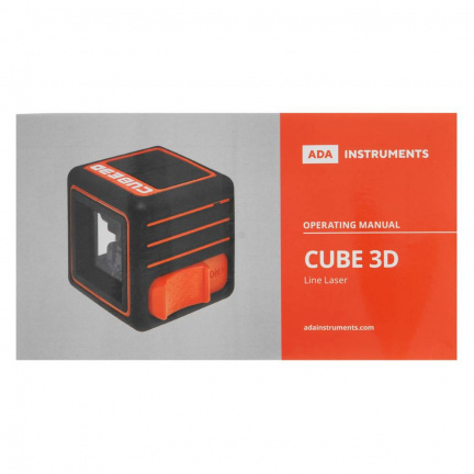Лазерный уровень ADA Cube 3D Professional Edition