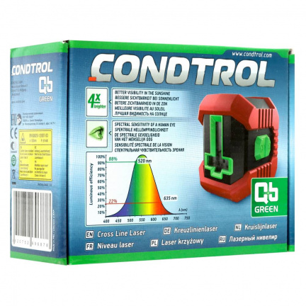 Лазерный уровень CONDTROL QB Green