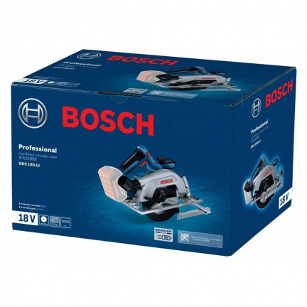 Пила дисковая аккумуляторная Bosch GKS 185-LI (без акк, без з/у)