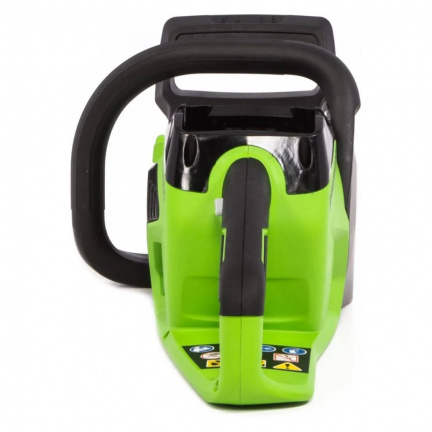 Аккумуляторная цепная пила Greenworks GD40CS18k2 40v