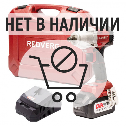 Аккумуляторный гайковерт ударный REDVERG RD-IW18BL-500K/U