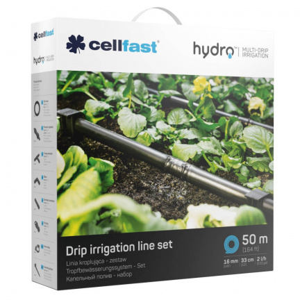 Капельный полив Cellfast HYDRO от водопровода