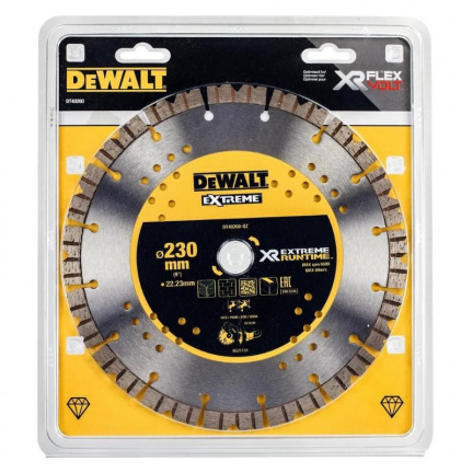 Диск алмазный по бетону DeWalt DT40260 230х22.2мм