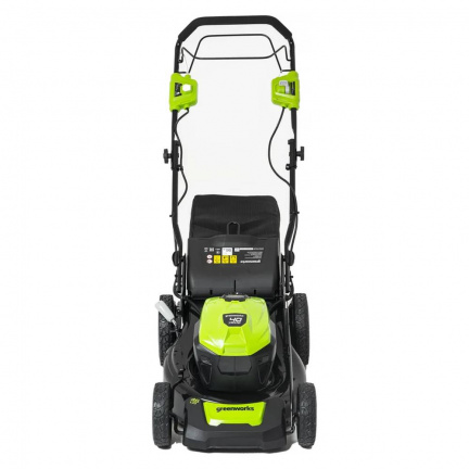 Аккумуляторная газонокосилка Greenworks GD40LM46SP