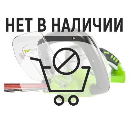 Аккумуляторный кусторез Greenworks Deluxe G24HT57 24В (без акк, без з/у)
