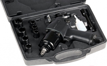 Пневмогайковерт ударный 1/2" в кейсе, 850 Нм NORDBERG ECO NP14085K